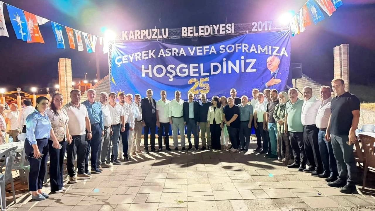 AK Parti Karpuzlu teşkilatından birlik ve vefa mesajı