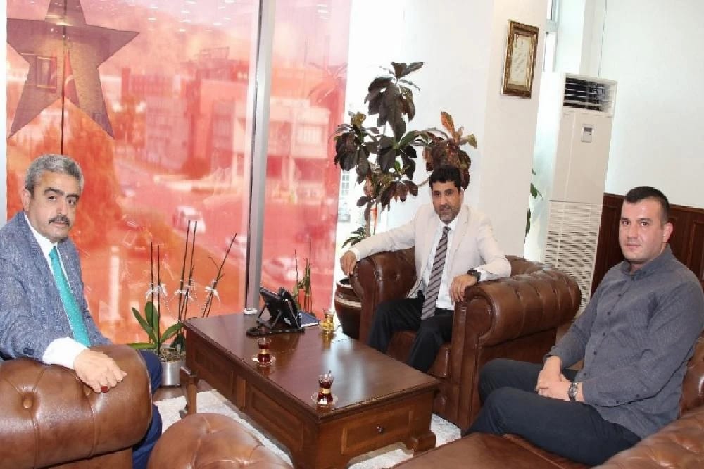 MHP İl Başkanı Alıcık, Rektör Aldemir’i ziyaret etti