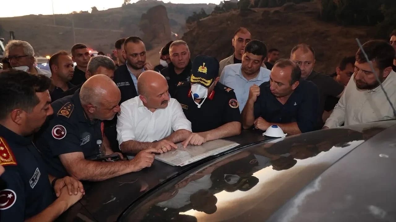 Vali Varol, Çine’deki Orman Yangını Çalışmalarını Yerinde İnceledi