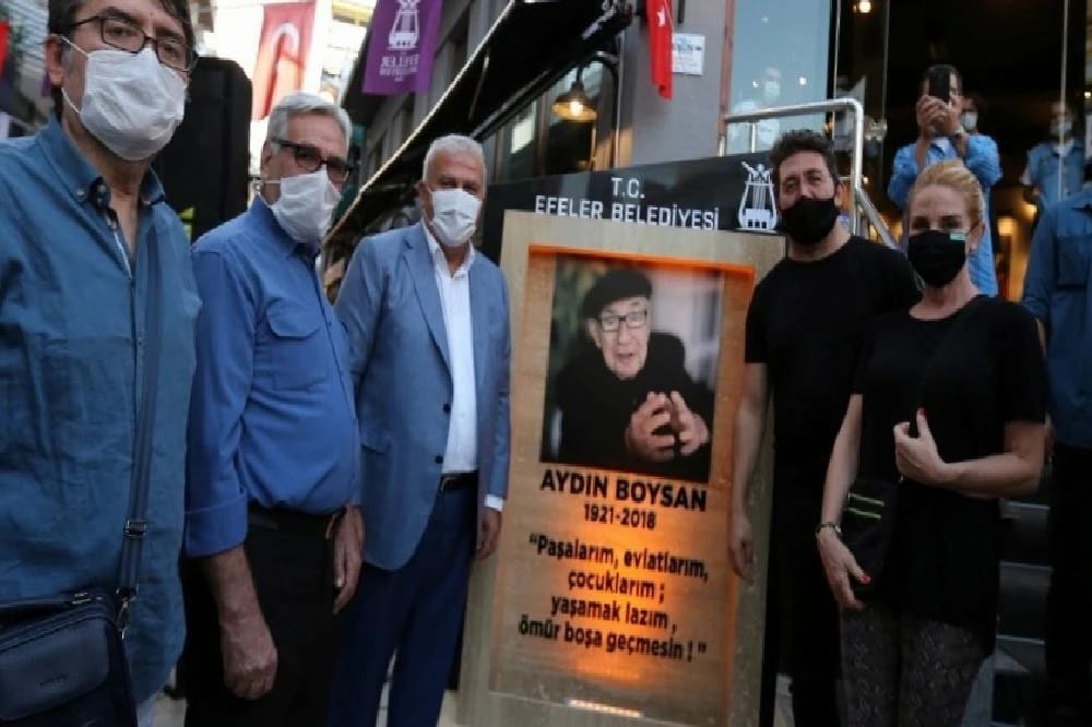 Aydın Boysan Sokağı’nın açılışı yapıldı