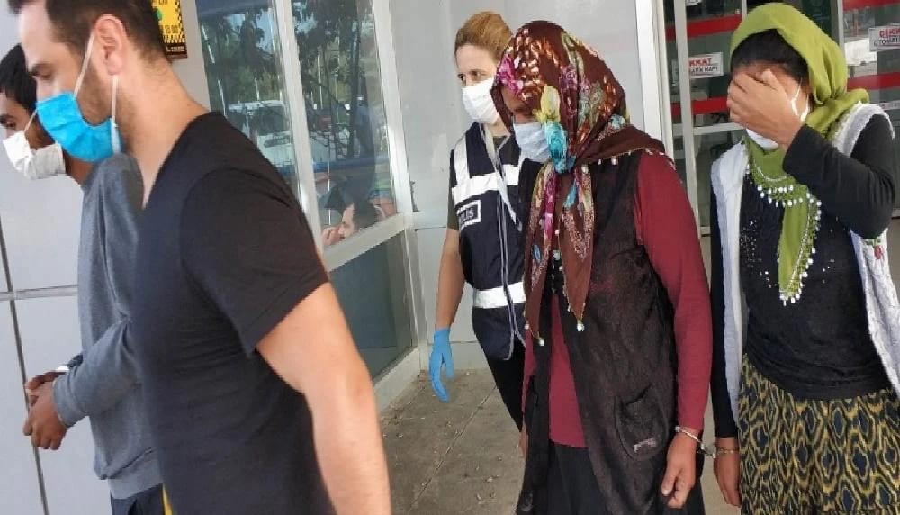 Buğday hırsızlığına 4 gözaltı
