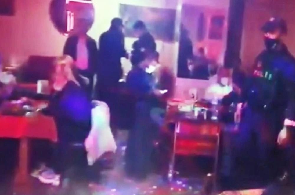 Aydın’da Korona partisine polis baskını