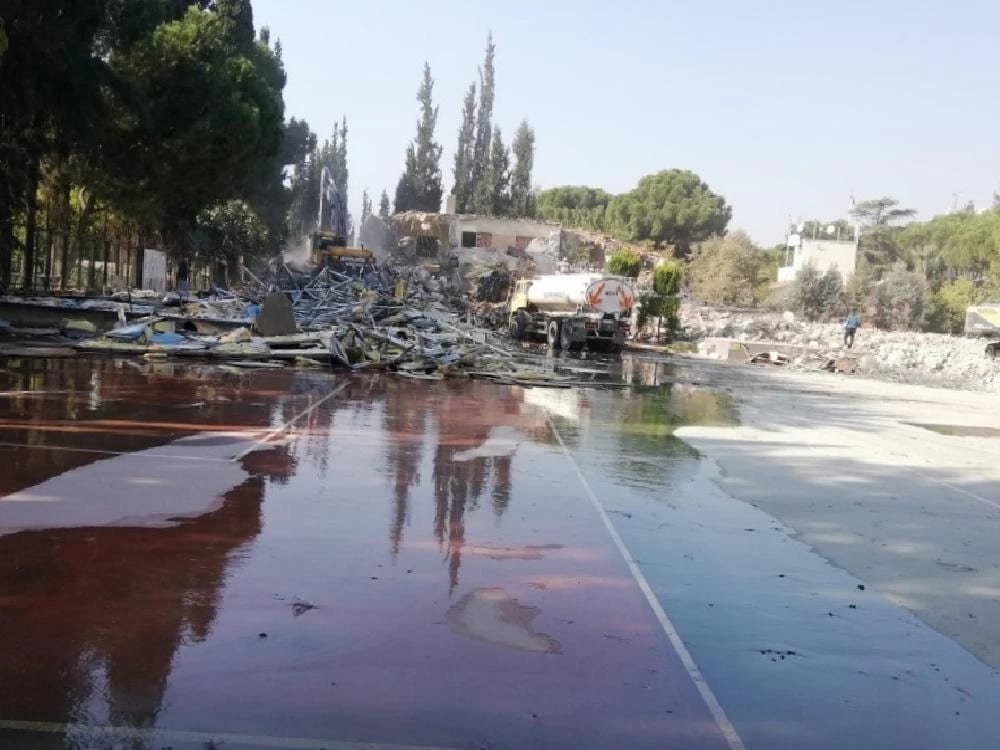 Aydın’ın en eski okulunda yıkım başladı
