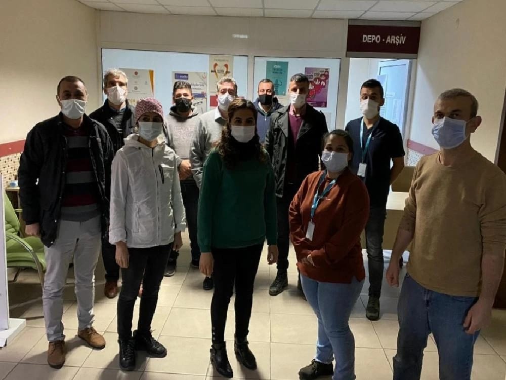 Söke MHP’den filyasyon ekiplerine destek