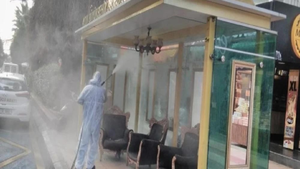 Aydın’da dezenfeksiyon çalışmaları devam ediyor