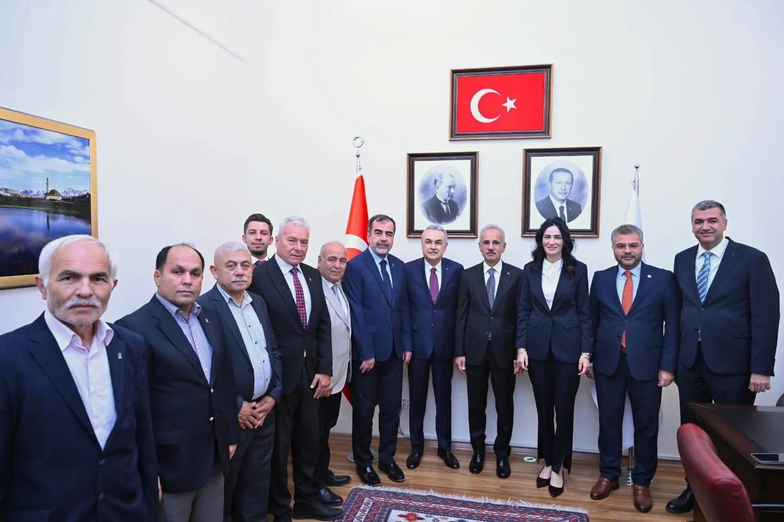 AK Parti Aydın Heyetinden Bakan Uraloğlu’na Ziyaret