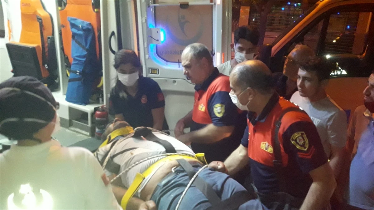 Söke Çayı’na düşen kişiyi itfaiye kurtardı