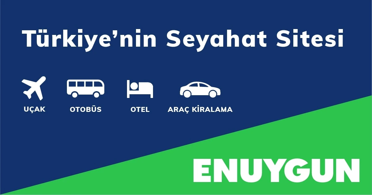 ENUYGUN ile uçak bileti, otobüs bileti ve otel aynı anda tek bir uygulamada