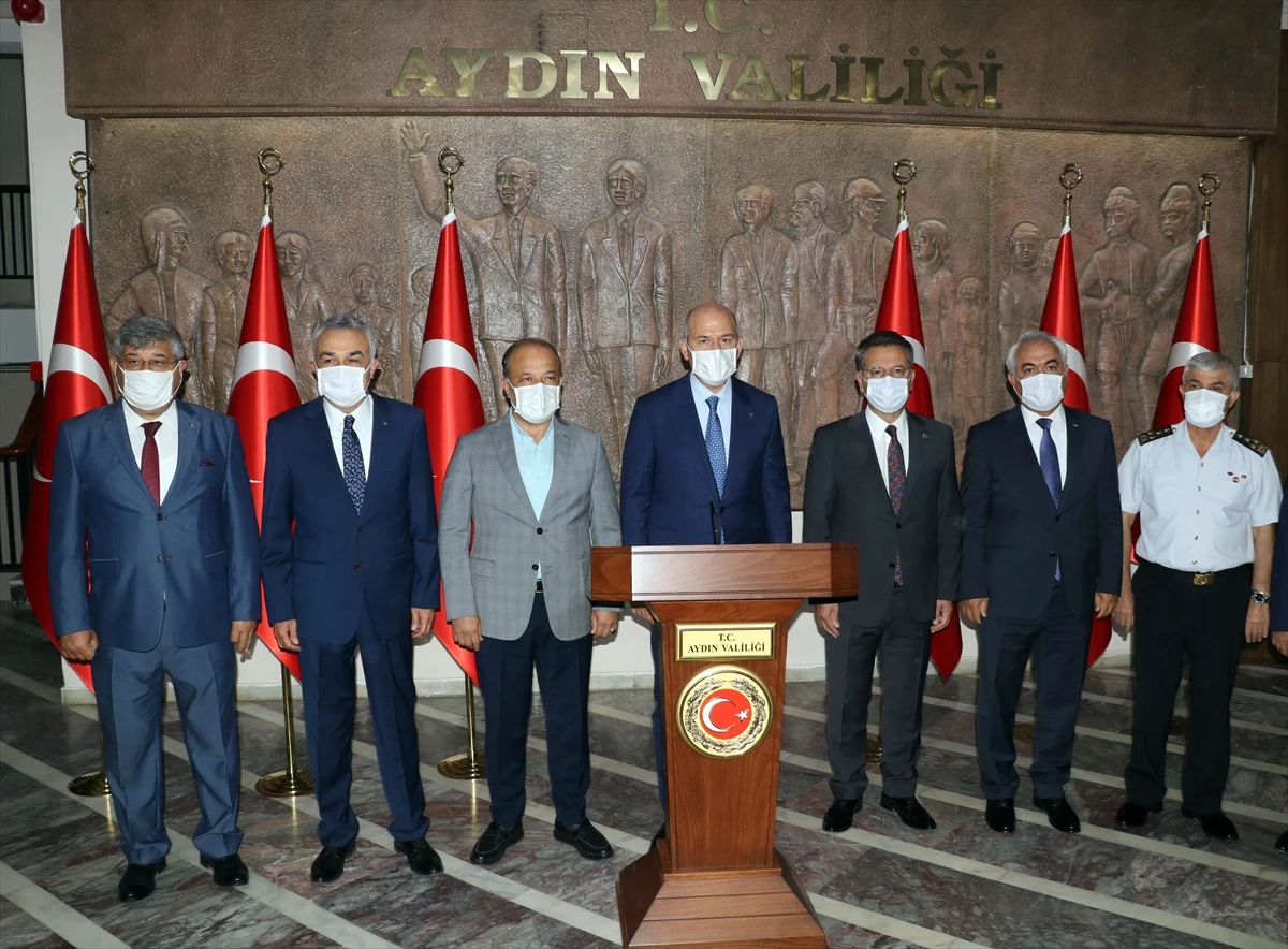 İçişleri Bakanı Süleyman Soylu Aydın’da