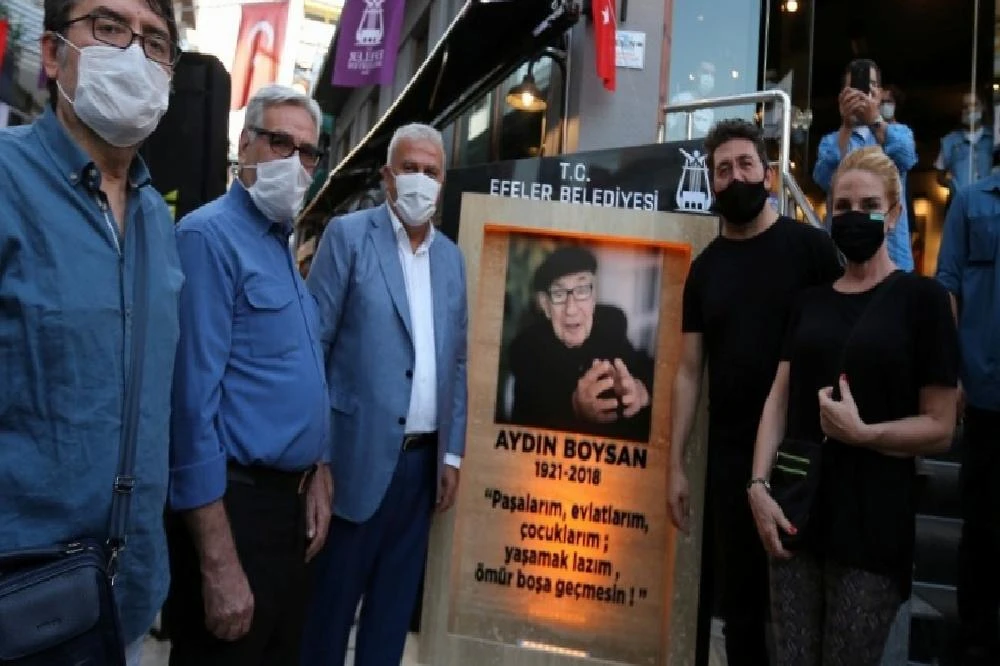 Aydın Boysan Sokağı’nın açılışı yapıldı