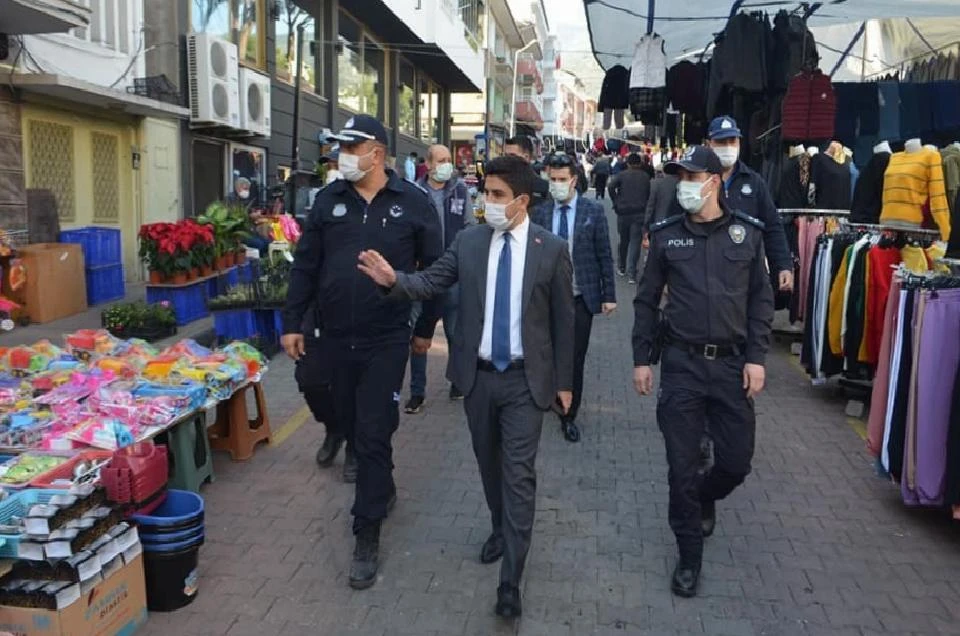 Bozdoğan’da Korona virüs denetimi