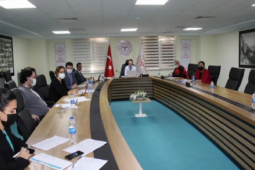 Aydın’da 112 ekipleri değerlendirme toplantısı yapıldı