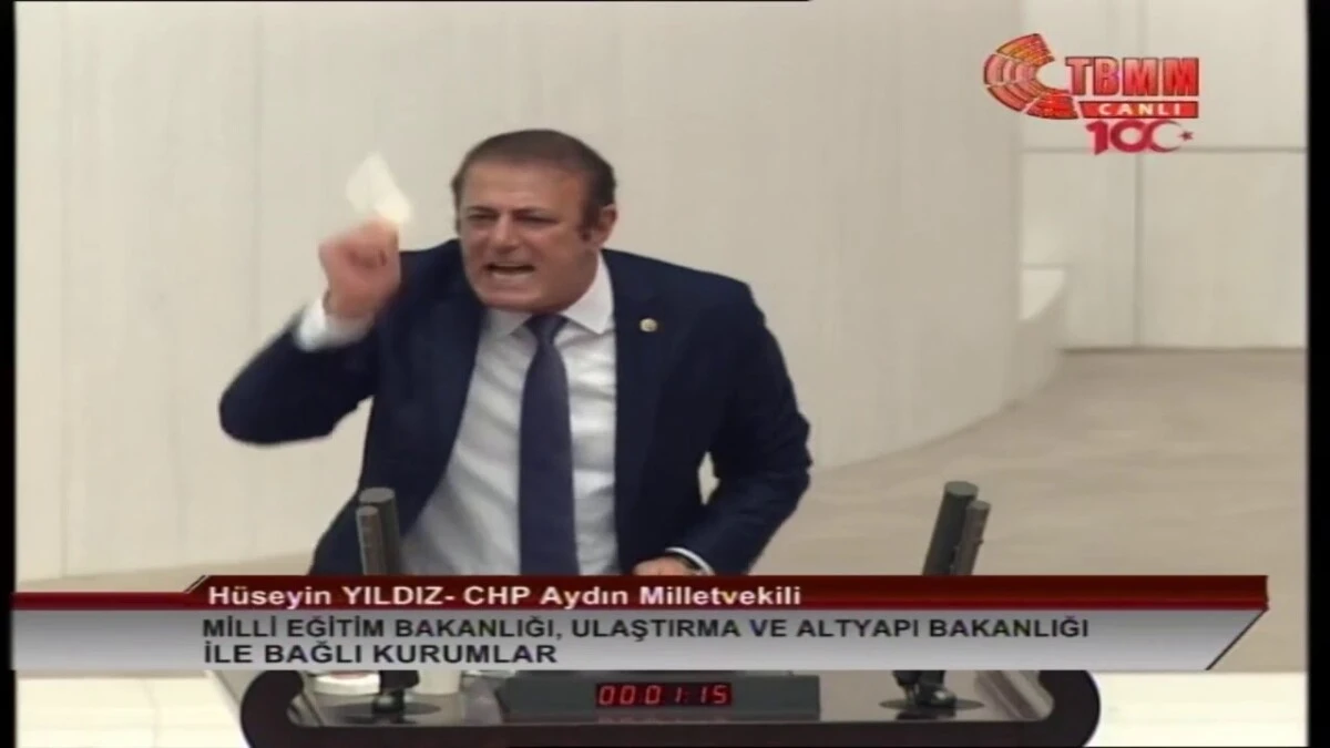 Meclis’te Gözleri Dolarak ve Sesi Titreyerek Konuşma Yaptı.