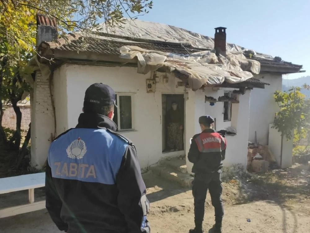 Germencik’te kısıtlamadan muaf olan iş yerleri denetlendi