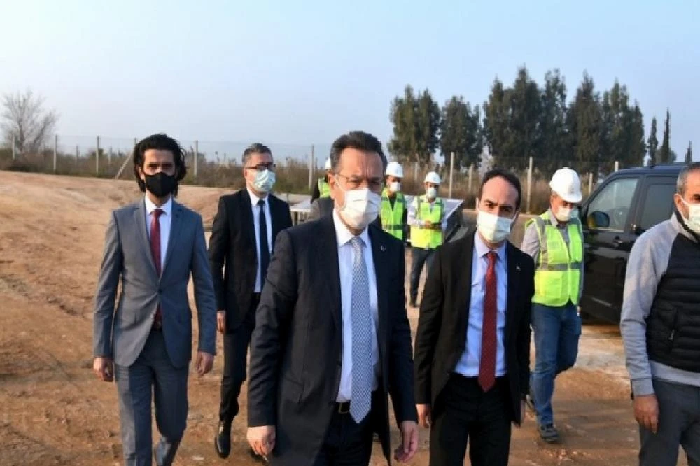Vali Aksoy, Aydın Şehir Hastanesi yerleşim alanında incelemelerde bulundu