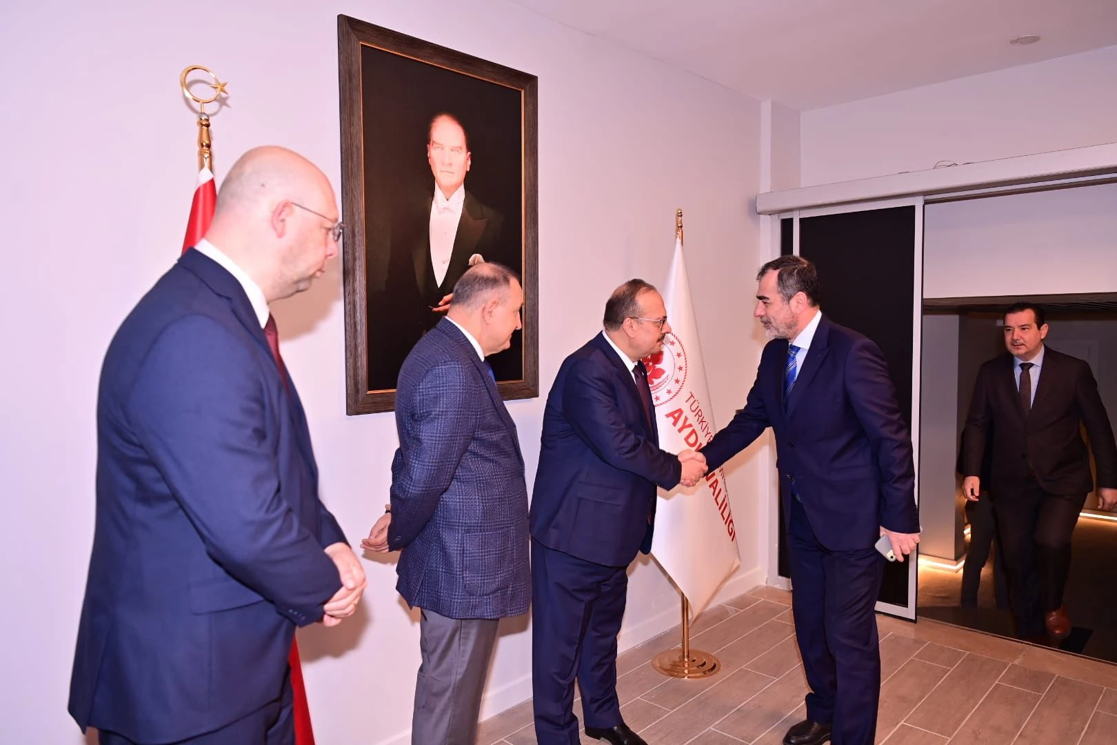 Aydın’da Bayramlaşma Programına Yoğun İlgi: Protokol Tek Çatı Altında Buluştu