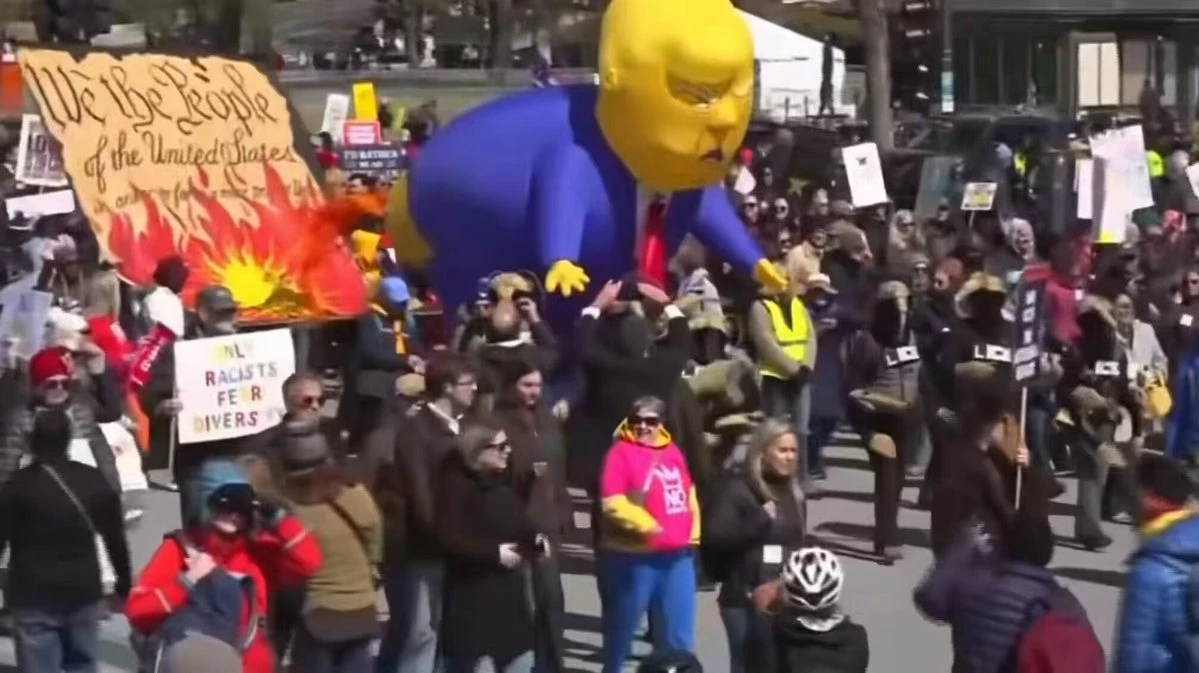 ABD’de Trump Karşıtı “No Kings” Protestoları: Binlerce Kişi Sokağa Çıktı