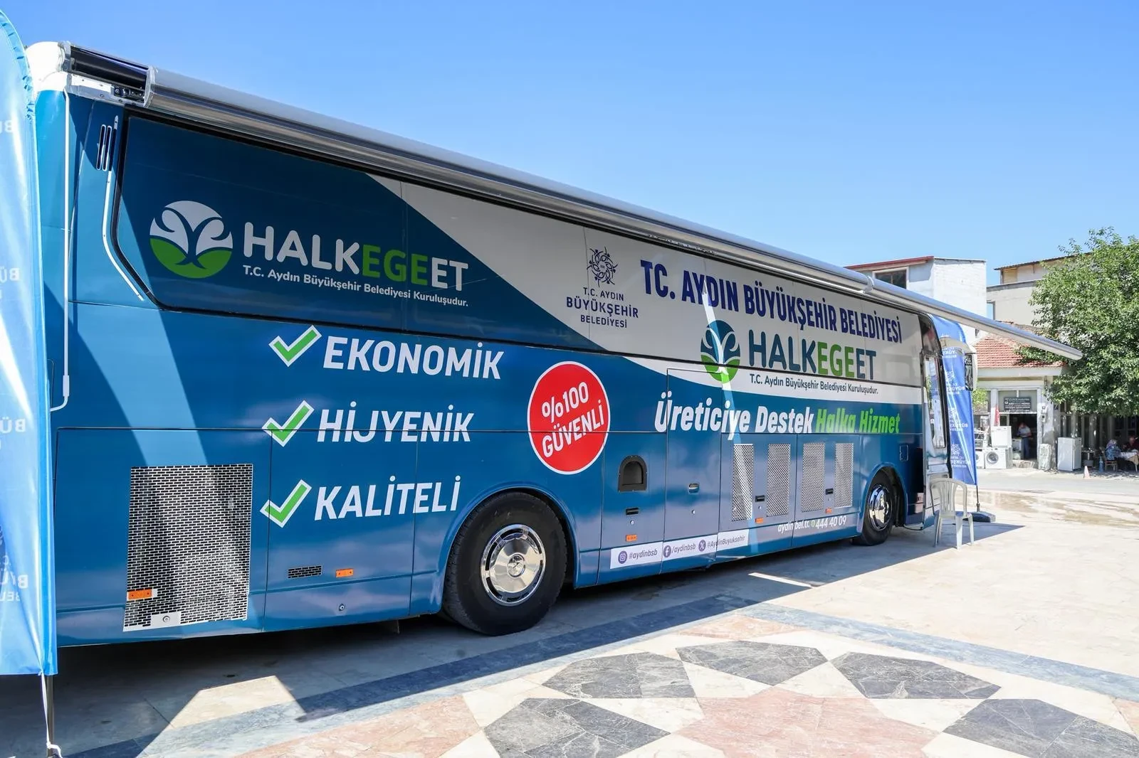 Halk Ege Et Aydın’ın İlçelerine Mobil Araçla Ulaşacak