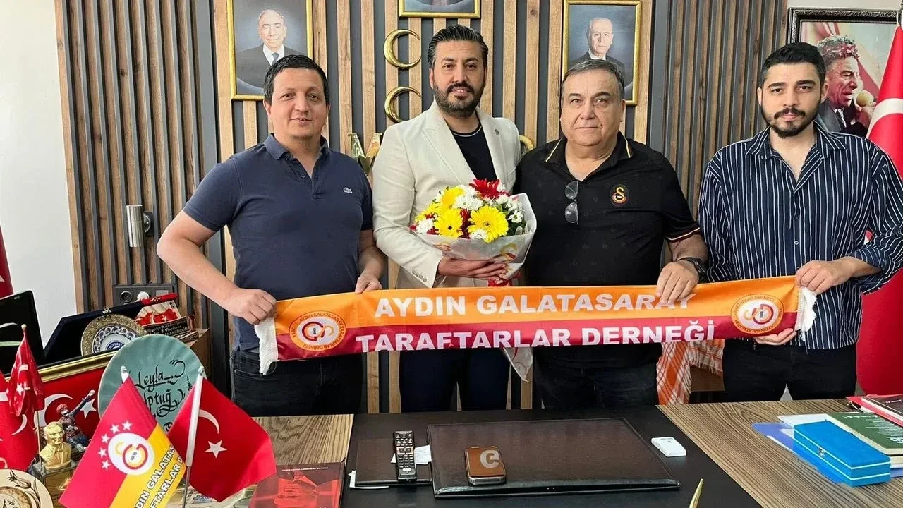 Galatasaray Taraftarlar Derneği’nden Cihangiroğlu’na Ziyaret