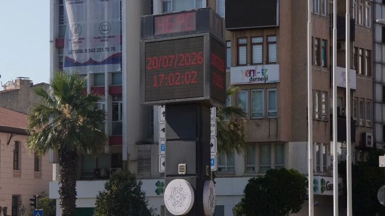 Aydın’da Termometreler 46 Dereceyi Gördü