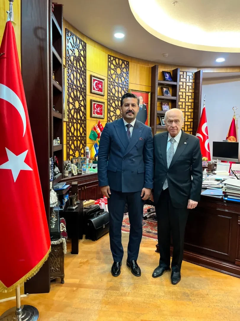 MHP Aydın İl Başkanı Cihangiroğlu, Bahçeli’yi Ziyaret Etti